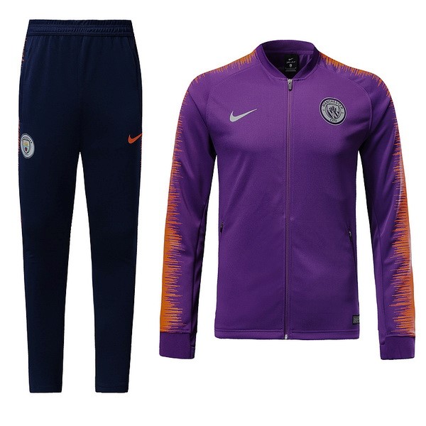 Chandal Niños Manchester City 2018-2019 Purpura